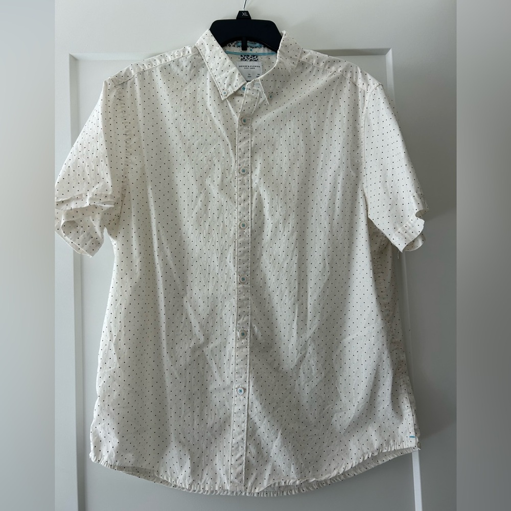 Denim & Flower Men’s Button Down